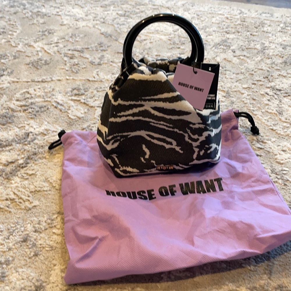 NWT House of Want Mini Purse